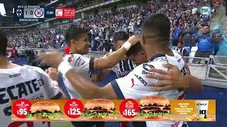 Gol de Jesús Gallardo | Rayados 1-0 Cruz Azul | Liga BBVA MX - Apertura 2022 - Jornada 13