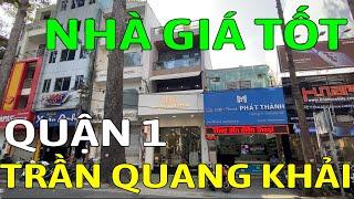 Bán nhà mặt tiền QUẬN 1 đường TRẦN QUANG KHẢI, P. Tân Định - Mã sp: SK566