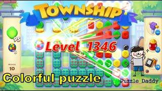 [Puzzle Daddy] Township Colorful Puzzle_Level 1346 ∥ No Boosters