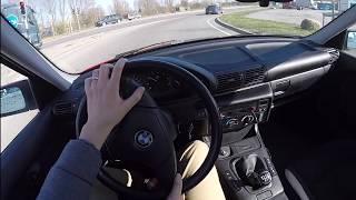 1995 Bmw 316I E36 compact / Pov Fun driving trying to drift