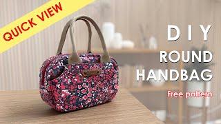 DIY ROUND HANDBAG