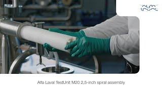 Alfa Laval TestUnit M20 2,5 inch spiral assembly