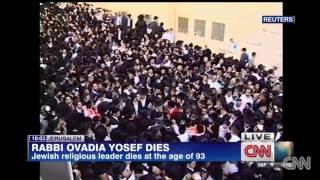 CNN Reports On Ovadia Yosef Influential Israeli Spiritual Leader Funeral