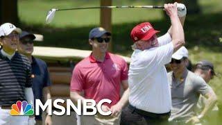 Trump's 247 Days Of Golf Costs Millions In Taxpayer Dollars | The Last Word | MSNBC