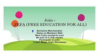 JOIN as a Member on Our Channel - FREE EDUCATION FOR ALL