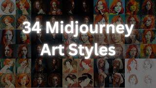 34 Best Midjourney Art Style Prompts