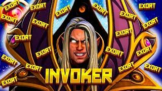 ВОТ КАК НАДО ИГРАТЬ НА ИНВОКЕРЕ | EXORT INVOKER 7.37 d