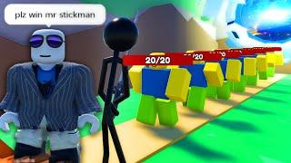 Roblox stickman tower defense...