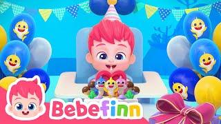  Happy Birthday Bebefinn | EP33 | Birthday Song for Kids | Nursery Rhymes & Kids Songs