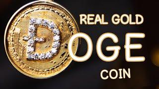 I Made A Dogecoin With Real Gold and Diamonds