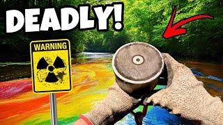 The Biggest DEADLY Environmental Hazard EVER Found While Magnet Fishing!