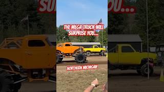 Mega MUD TRUCK will surprise you in this race! #dragracing #sanddrags #sanddrags #northernmichigan