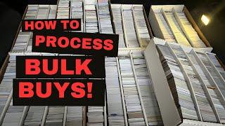 How To Process Baseball Card Bulk Buys