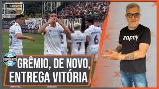 Erros absurdos! Grêmio cede empate para o Bragantino: 2 x 2