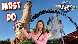 10 MUST DO's at Islands of Adventure | Universal Studios Orlando