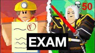 Kit School: EXAMS (Roblox Bedwars)