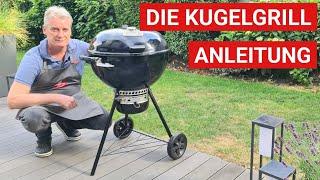 ️ GRILLBLITZ: Kugelgrill Bedienungsanleitung Tutorial Anleitung Weberkugel Anfänger und Einsteiger