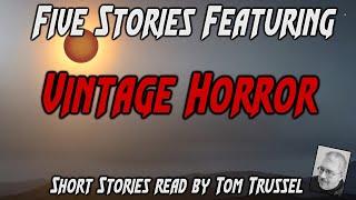 5 stories: Vintage Horror -Selected Vintage Science Fiction Audiobook readalong human sleepstory