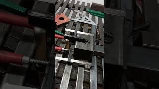 Jig for fence posts #diy #welding #fabrication #fence
