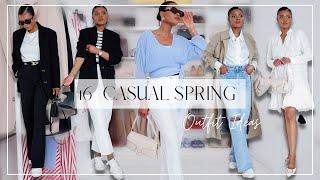 16 CASUAL SPRING OUTFIT IDEAS 2023 | Affordable & ON Trend Looks | ama loves beauty