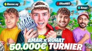 ERSTER PLATZ im 50.000€ AMAR x ROHAT TURNIER in FORTNITE? 