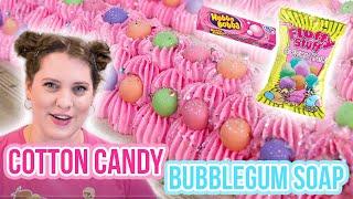 Cotton Candy Bubble Gum Soap + Chatty Updates | Royalty Soaps