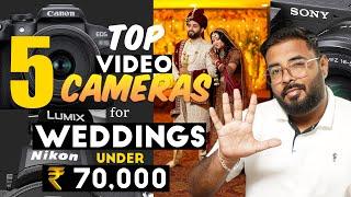 Top 5 Best Video Cameras for Weddings in 2024