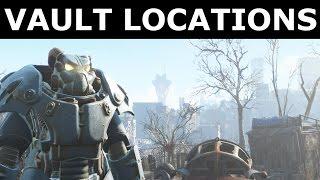 Fallout 4 - All Vault Locations