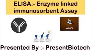 Enzyme linked immunosorbent Assay|| ELISA || HIV AIDS detection|| PresentBiotech