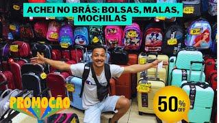 ACHEI NO BRÁS - bolsas, malas, mochilas e carteiras BARATO no brás - ATACADO E VAREJO - FORNECEDOR