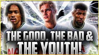 SPURS 5 1 HEARTS | THE GOOD, THE BAD & THE YOUTH | PRESSURE ON THE KIDS | @FootballHeritageTV
