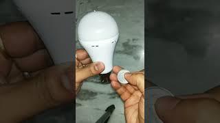 AC/DC LED Bulb is glowing without electricity #shots #shotsbeta #viral #electronics #newtechnology