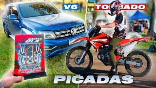I RETURNED TO THE RIDE WITH THE TORNADO 293 AND WE TESTED THE AMAROK V6 Stage 3