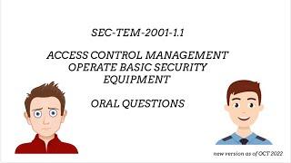 OBSE ORAL QUESTIONS OCT 2022