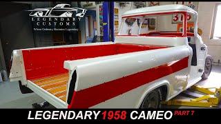 Legendary Customs Project REWIND! ↩ 1958 Chevy Cameo "The Mistress"  Part 7