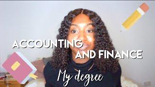 Accounting and Finance Degree UK