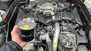 Mercedes W212 | How To Replace Engine Fuel Filter OM642
