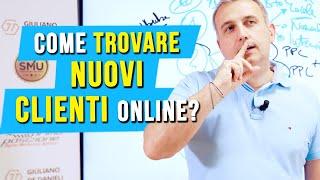 Come trovare nuovi clienti online?