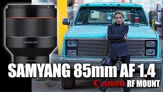 Samyang AF 85mm 1.4 RF VS. Canon 85mm 1.4 EF