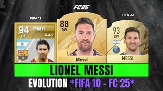  LIONEL MESSI FIFA EVOLUTION FIFA 10 - EA FC 25  Ultimate Team