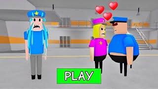 SECRET UPDATE | BABY POLICE GIRL FALL IN LOVE WITH BABY POLICE COP? SCARY OBBY #roblox #scaryobby