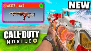 Parker Reacts to NEW MYTHIC AK117 LAVA  COD MOBILE