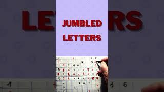 JUMBLED LETTERS TO SOLVE FOR KIDS AND ADULTS | BE BRILLIANT | #Shorts