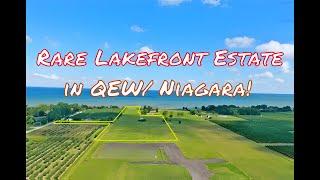 Let’s Tour an Exclusive Lakefront Estate in Niagara!