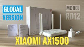 Xiaomi Router AX1500 Global Version (mod. RD12) - огляд, тести, порівняння з китайською версією