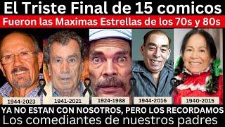 El Triste Final de 15 cómicos de los años 70 y 80 | Recordando la mejor época de tu vida | nostalgia