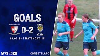 GOALS: Gateshead Rutherford 0-2 Consett Ladies