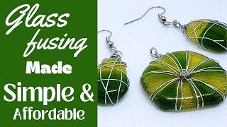 The Ultimate BEGINNERS Guide To Creating Fused Glass Jewelry In A Microwave Kiln