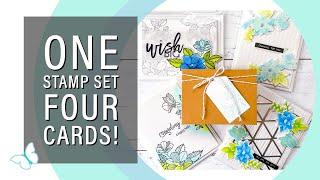 Four Fun Ways to Use One Stamp Set! 