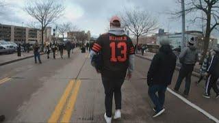 Cleveland Browns fans react after loss to Pittsburgh Steelers